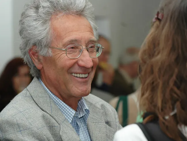 Gero Vogl bei der Abschiedsvorlesung von Alfred Bartl