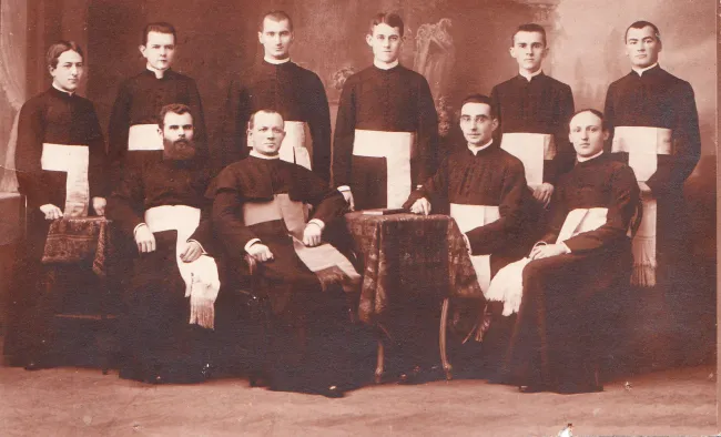 Die ungarischen Mitglieder des Priesterkollegs St. Augustin („Frintaneum“) in Wien