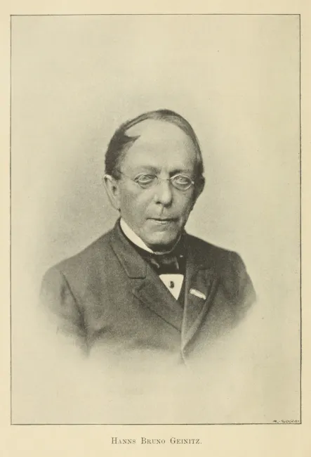 Hanns Bruno Geinitz (1814–1900), Geologie, Mineralogie, Paläontologie