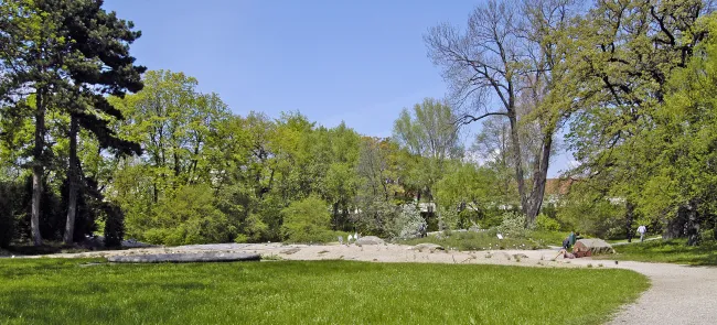 Botanischer Garten, Hostʼscher Garten mit pannonischer Pflanze