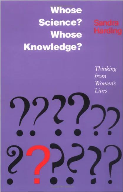Buchcover von Sandra Harding „Whose Science? Whose Knowledge?“, 1991