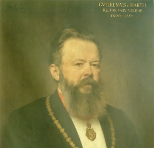 Wilhelm Ritter von Hartel (1839–1907), Rektor 1890/91