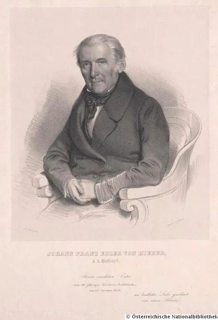 Johann Franz von Hieber (1764–1843), Arzneikunde