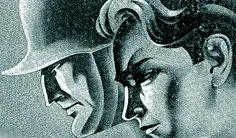 Ausschnitt aus dem Cover des Bandes „Handbuch der vormilitärischen Erziehung“ von Eduard Burger und Hans Groll, 1936