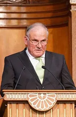 Heinrich Honsell bei der Verleihung des Ehrendoktorats der Universität Wien 2015