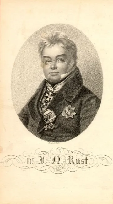 Johann Nepomuk Rust (1775–1840), Medizin