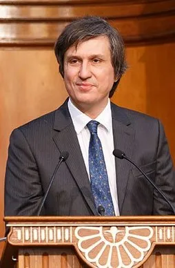Mathematiker Maxim Kontsevich bei der Verleihung des Ehrendoktorats