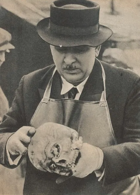 Eduard Miloslavić (Miloslavic, Miloslavich) (1884–1952) als Gutachter der Internationalen Ärztekommission von Katyn, April 1…