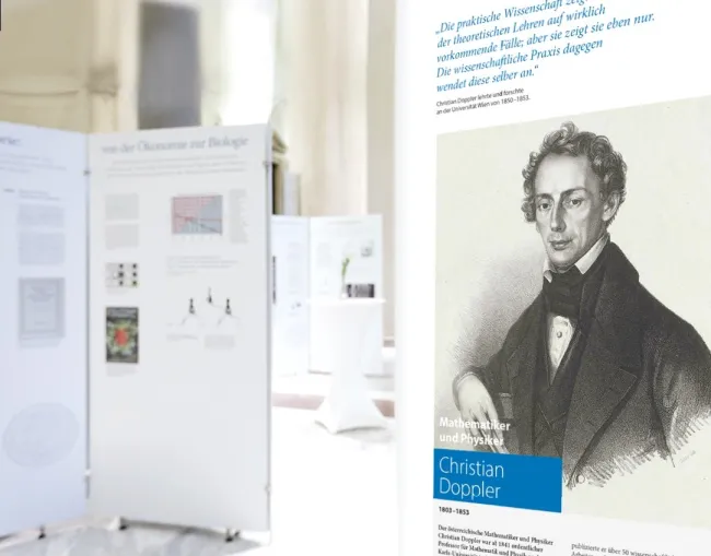 Ausstellung „Innovation durch Grundlagenforschung“