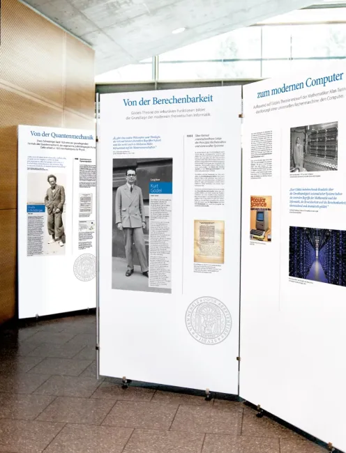 Ausstellung „Innovation durch Grundlagenforschung“