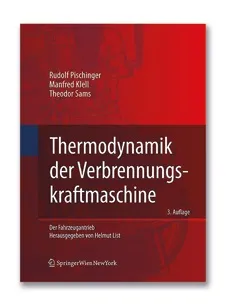 Die Anwendung der Thermodynamik auf Verbrennungsmotoren in einem Fachbuch, Springer 2009