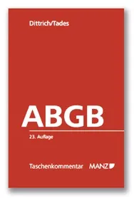 Aktuelle Gesetzesausgabe zum „Allgemeinen Bürgerlichen Gesetzbuch“