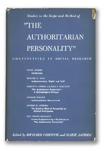 Richard Christie, Marie Jahoda „The Authoritarian Personality“, 2. Band, 1954