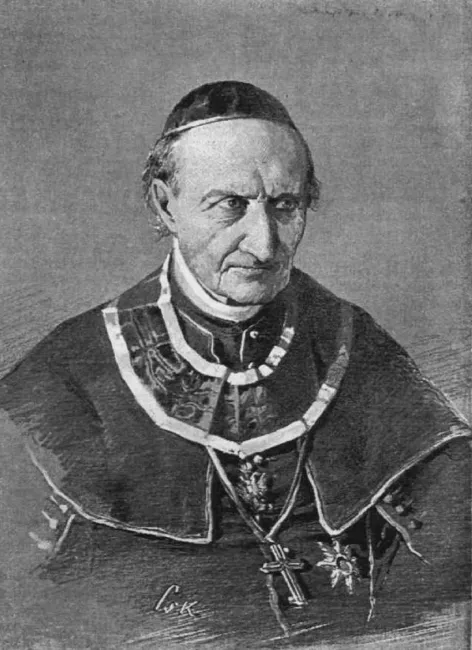 Ágoston Roskoványi (1807–1892), Bischof von Nitra