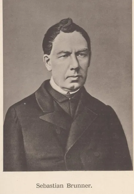 Sebastian Brunner (1814–1893), Theologie, Geschichte