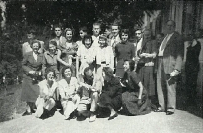 Studierende der ersten Sommerhochschule 1949