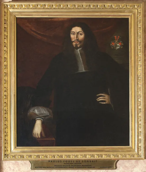Paul de Sorbait (1624–1691), Medizin, Seuchenhygiene; Rektor 1668/69