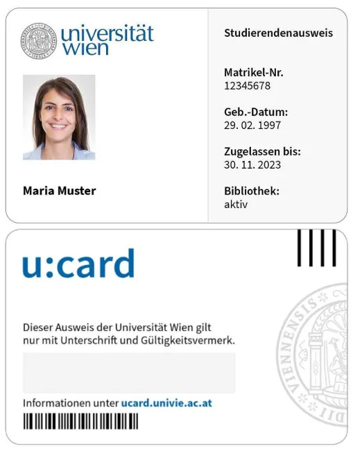 Studierendenausweis (2018-heute) u:card