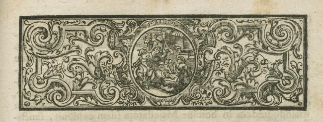 Titelvignette der in St. Stephan 1749 gehaltenen Weihnachtspredigt