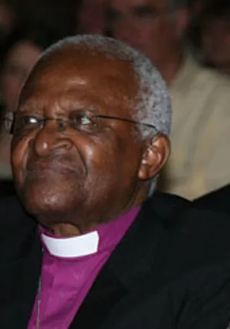 Desmond Tutu bei der Verleihung des Ehrendoktorats der Universität Wien