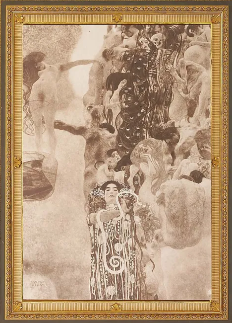 Gustav Klimt: Die Medizin (Fakultätsbild)