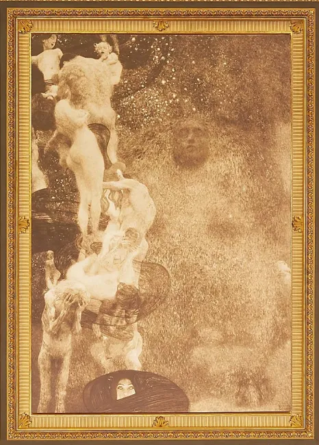 Gustav Klimt: Die Philosophie (Fakultätsbild)