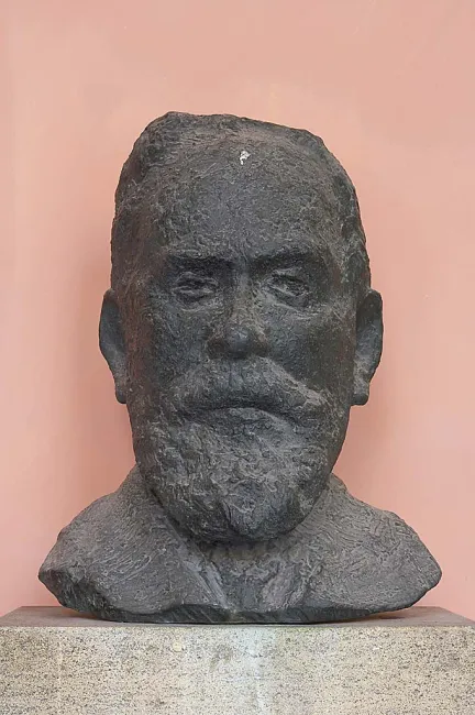 Denkmal für Heinrich Lammasch (1853–1920) im Arkadenhof der Universität Wien, gestaltet von Josef Humplik, enthüllt 1953