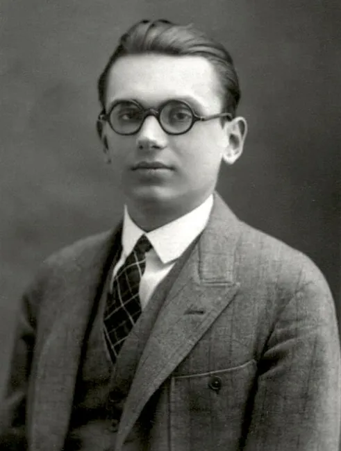 Kurt Gödel (1906–1978) als Student in Wien