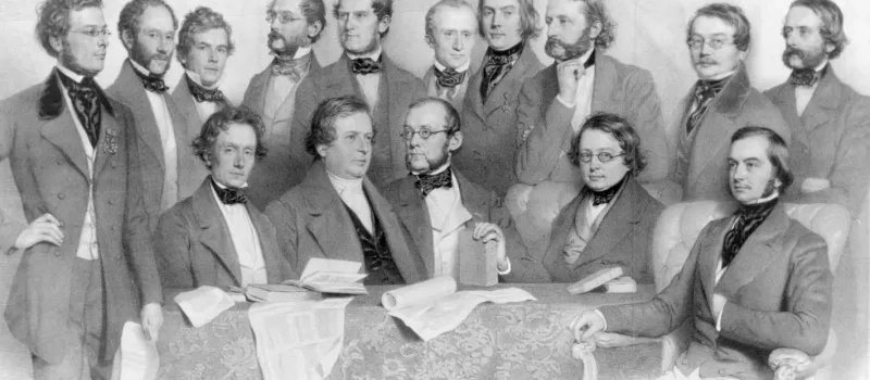 Das Professorenkollegium der Medizinischen Fakultät 1853