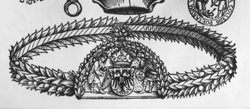 Insignien des „Collegium Poetarum et Mathematicorum“