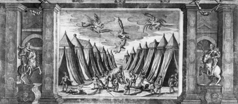 Szenenbild aus „Pietas Victrix“ von Nikolaus Avancinus