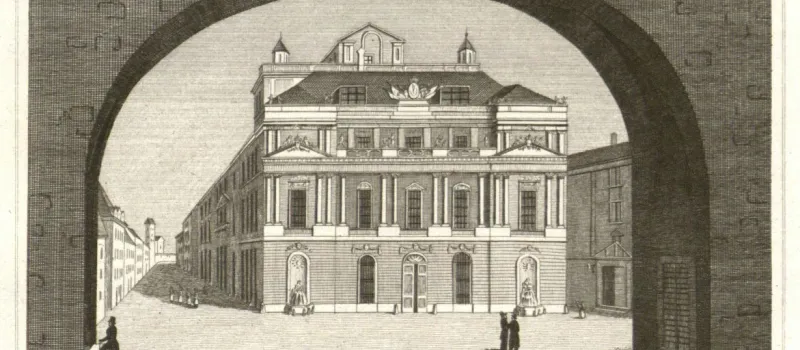 Aulagebäude der Alten Universität Wien 1837