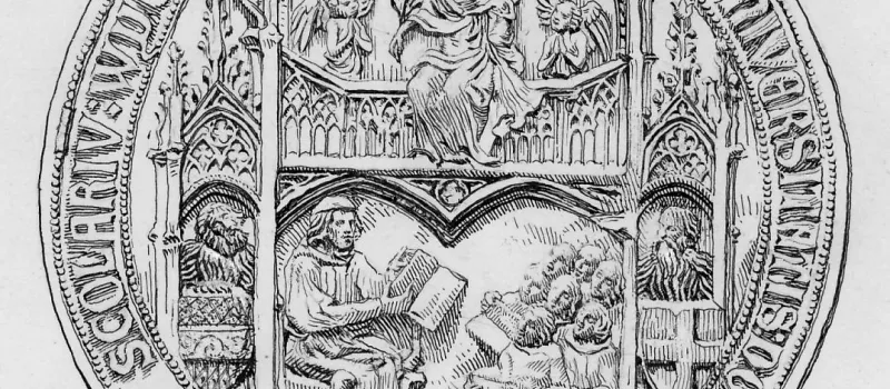 Ältestes Großes Siegel der Universität Wien („Sigillum Magnum“, 1365)