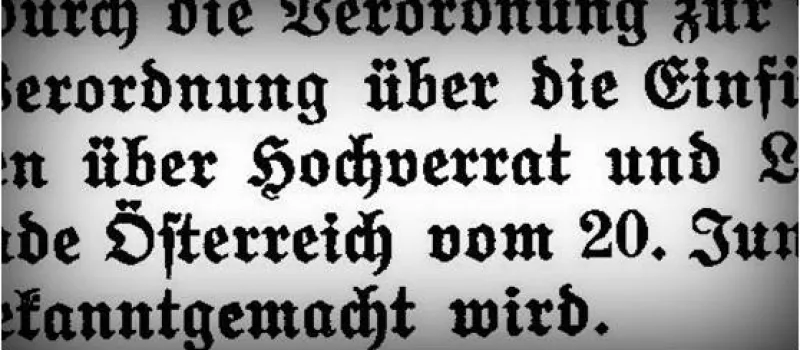 Kundmachung des Reichsstatthalters in Österreich, wodurch die Verordnung zur Durchführung der Verordnung über die Einführung…