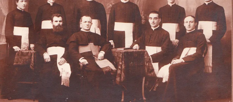 Die ungarischen Mitglieder des Priesterkollegs St. Augustin („Frintaneum“) in Wien